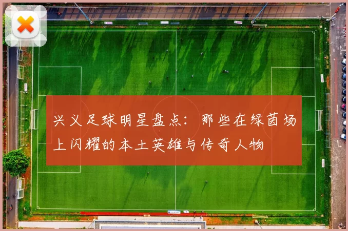 兴义足球明星盘点：那些在绿茵场上闪耀的本土英雄与传奇人物