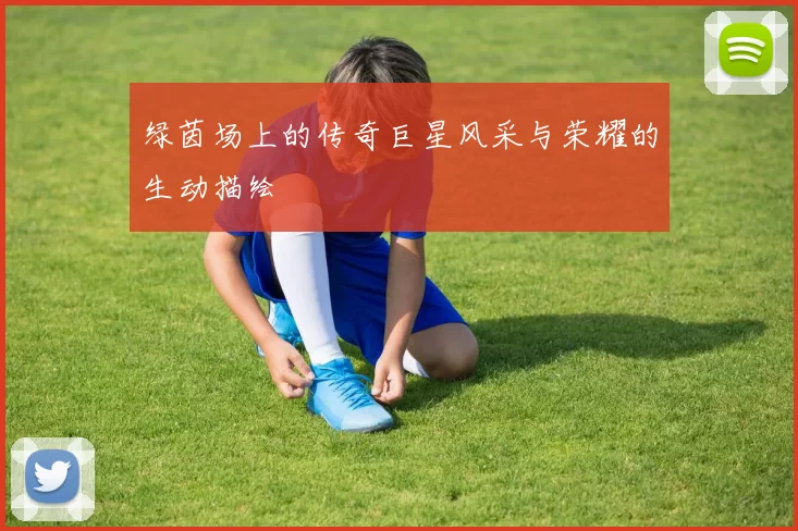 绿茵场上的传奇巨星风采与荣耀的生动描绘